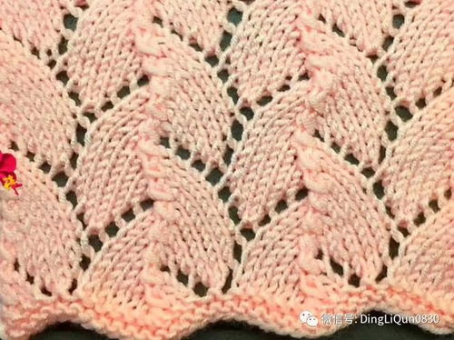 针织作品 30个漂亮的针织针迹图案设计