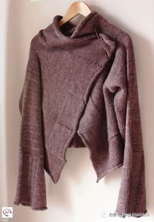 针织作品 90款创意服装配饰,太好看了 上集