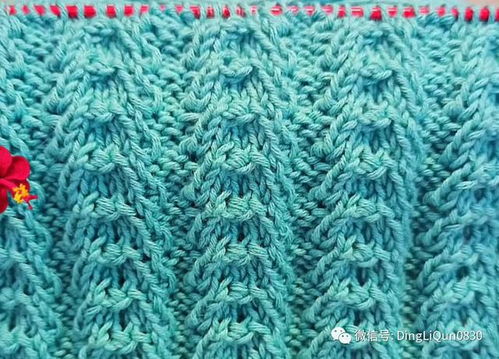 针织作品 36个美丽的毛衣针织针迹图案设计