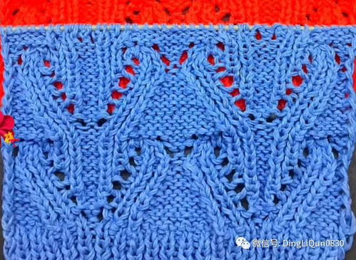 针织作品 30个漂亮的针织针迹图案设计