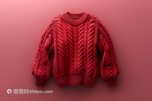 冬日暖红 针织衫的时尚魅力